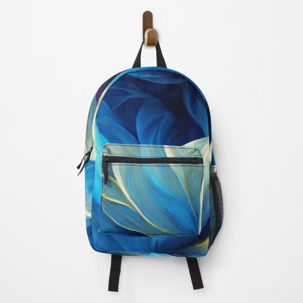Item preview, Icy Blue Elegant Floral Swirls Abstract Art Design  designed and sold by DEC02.