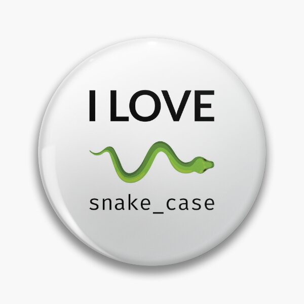 Item preview, I Love Snake Case designed and sold by stackovercool.