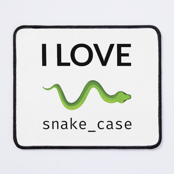 Item preview, I Love Snake Case designed and sold by stackovercool.