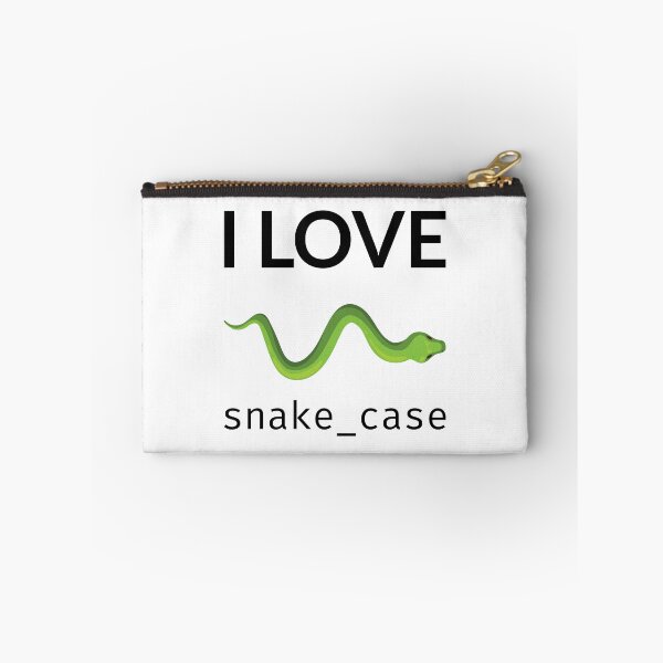 Item preview, I Love Snake Case designed and sold by stackovercool.