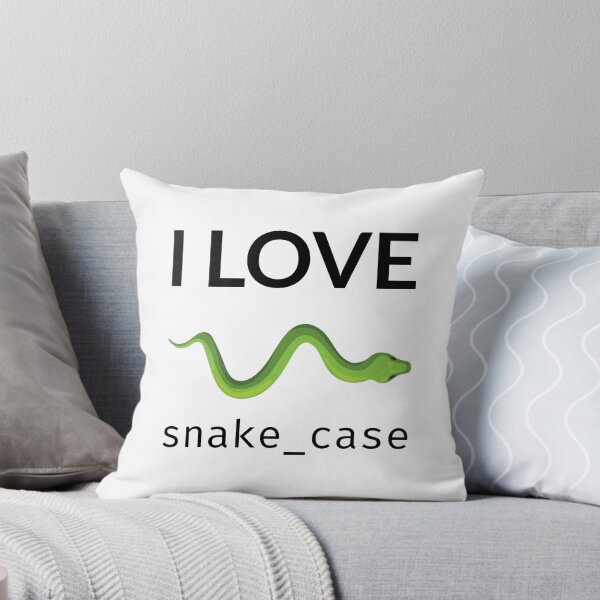Item preview, I Love Snake Case designed and sold by stackovercool.