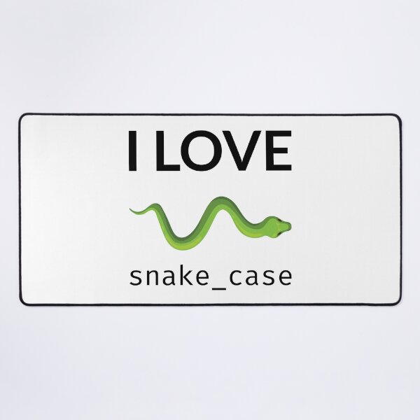Item preview, I Love Snake Case designed and sold by stackovercool.