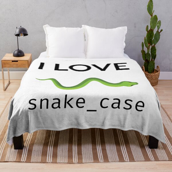 Item preview, I Love Snake Case designed and sold by stackovercool.
