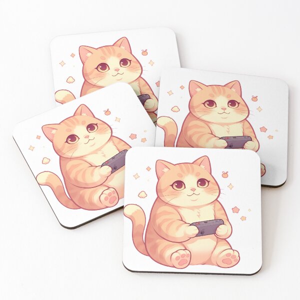 Item preview, Kawaii Cat Gamer designed and sold by Fantasy Fans.