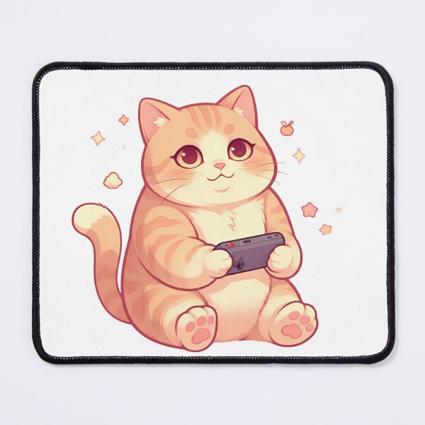 Item preview, Kawaii Cat Gamer designed and sold by Fantasy Fans.