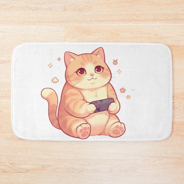 Item preview, Kawaii Cat Gamer designed and sold by Fantasy Fans.