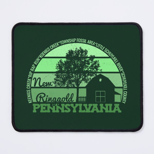 Item preview, New Ringgold Pennsylvania Sunset Retro Vintage Local Pride Logo designed and sold by CRHPOD20.