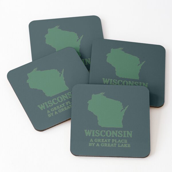 Item preview, Wisconsin – A Great Place by a Great Lake designed and sold by BB Design Garage.