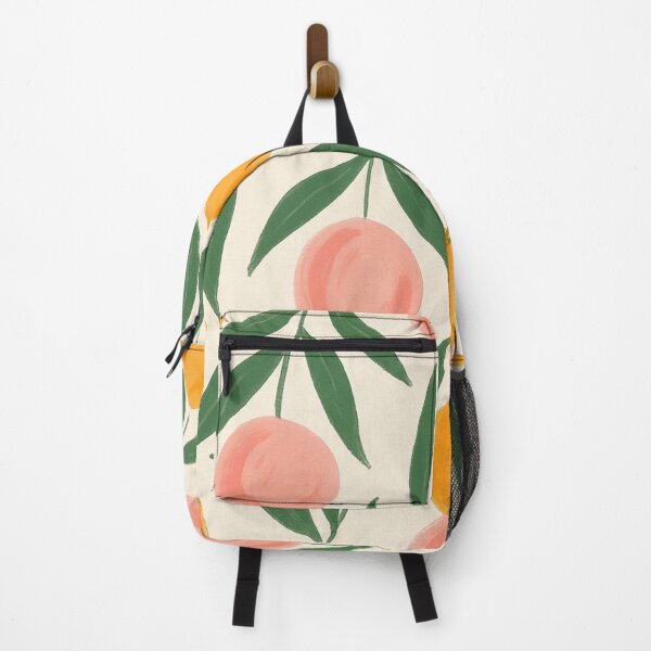 Item preview, Sun-Ripened Peach Orchard Pattern designed and sold by PinkArtPenguins.