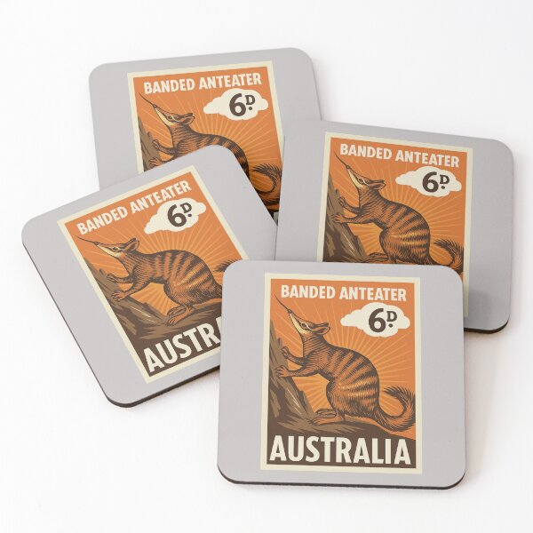 Item preview, Australia Banded Anteater Postage Stamp designed and sold by retrographics.