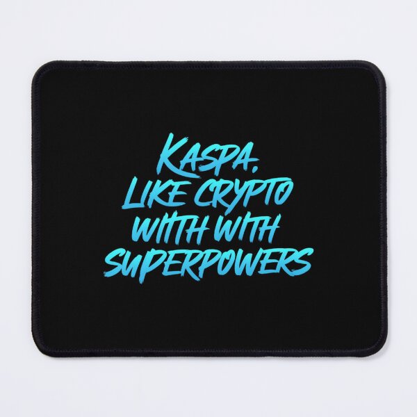 Item preview, Fast. Fair. Final. Kaspa designed and sold by RadDeck.