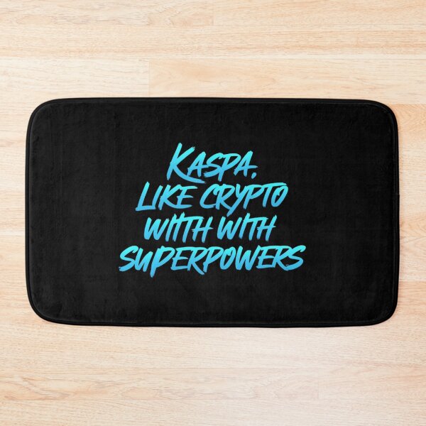 Item preview, Fast. Fair. Final. Kaspa designed and sold by RadDeck.