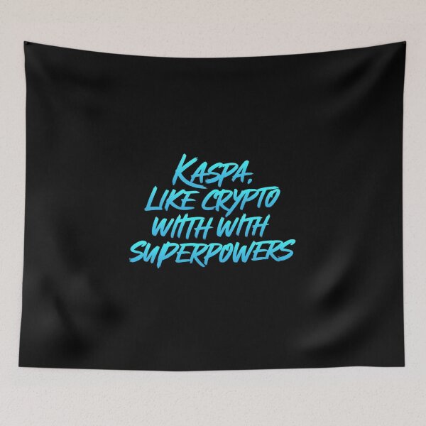 Item preview, Fast. Fair. Final. Kaspa designed and sold by RadDeck.