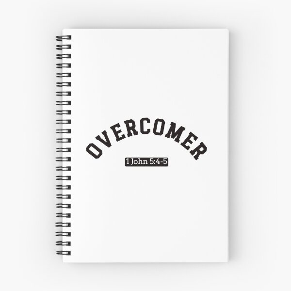 Item preview, Overcomer Inspired from 1 John 5:4-5 | Bible Verse | Inspirational Series #4 designed and sold by JirehKollezion.