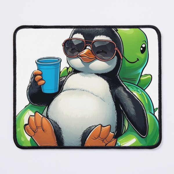 Item preview, Relax and unwind - Penguin designed and sold by GUNAPRIYAA.