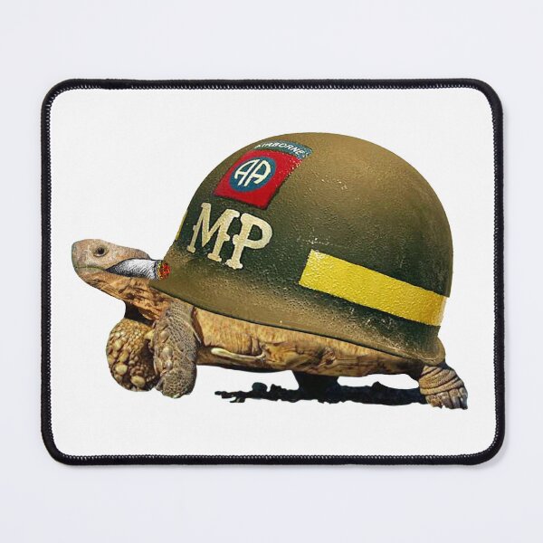 Item preview, Airborne Turtle; 82nd Airborne Division; MP; designed and sold by StickerApe.