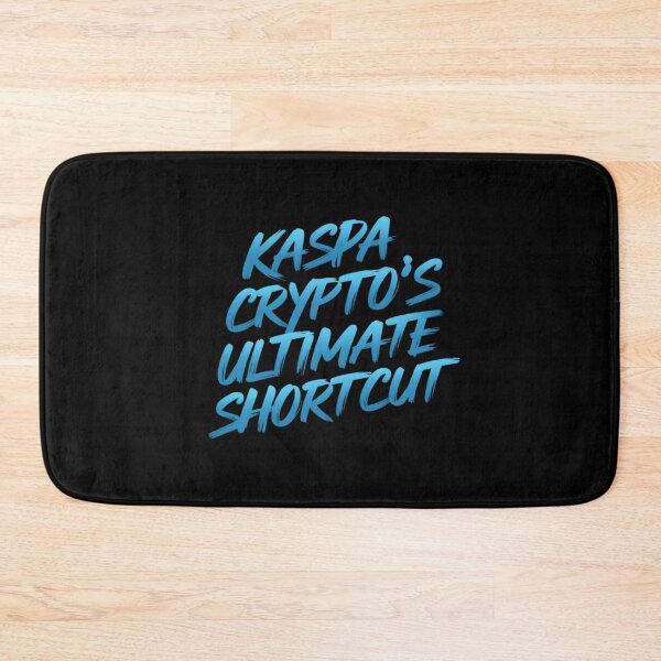 Item preview, Kaspa Where Every Block Matters designed and sold by RadDeck.