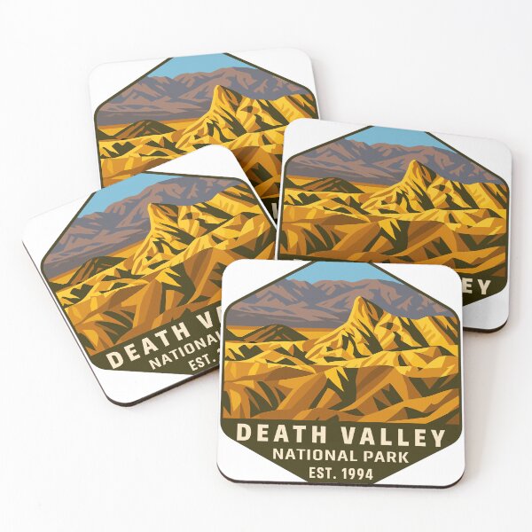 Item preview, Death Valley National Park Retro Sticker designed and sold by Ismeal Von.