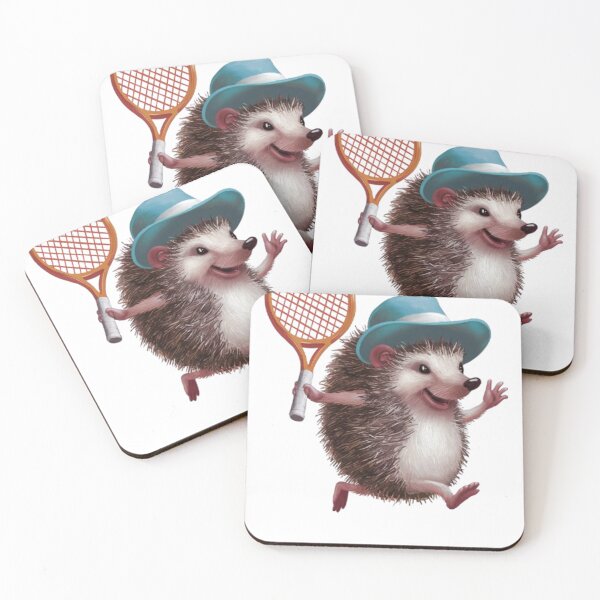 Item preview, TENNIS HEDGEHOG designed and sold by likbatonboot.