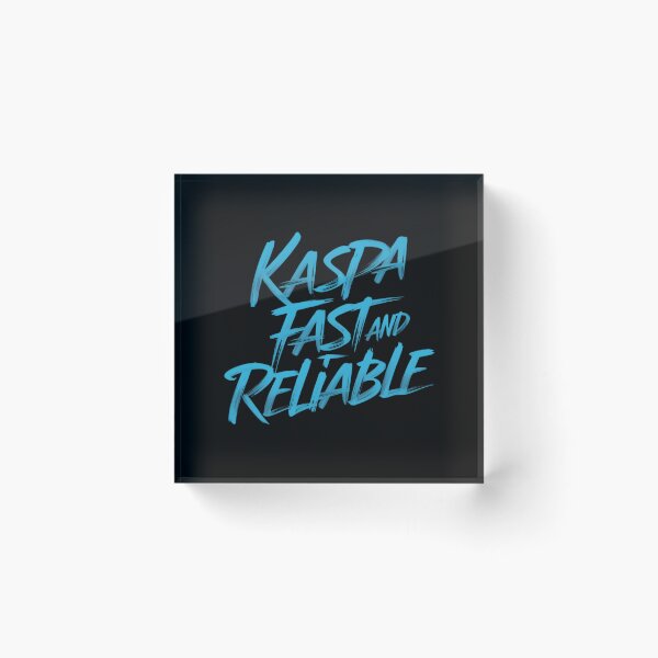 Item preview, Finality Is Freedom Kaspa designed and sold by RadDeck.