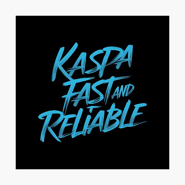 Item preview, Finality Is Freedom Kaspa designed and sold by RadDeck.
