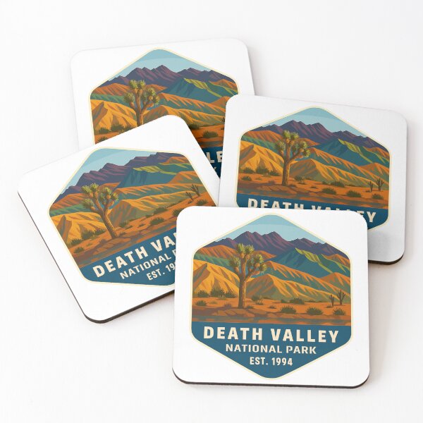 Item preview, Death Valley National Park Retro Sticker designed and sold by Ismeal Von.