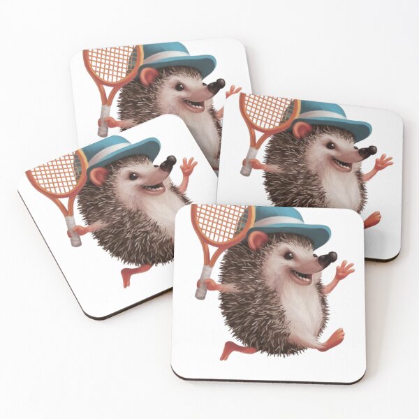 Item preview, TENNIS HEDGEHOG designed and sold by likbatonboot.