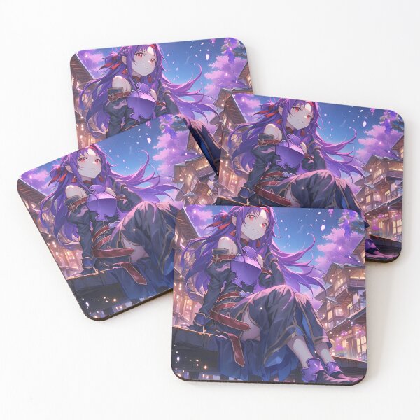 Item preview, Yuuki Sword Art Online Anime Floral Yukata Moonlight designed and sold by earlobejerk.