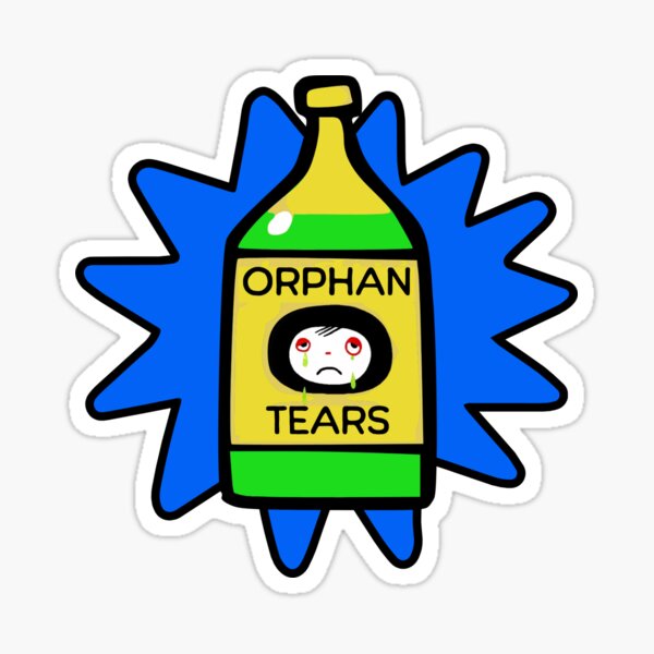 Item preview, Orphan Tears, classic Youtube Video designed and sold by BoxcarApparel.