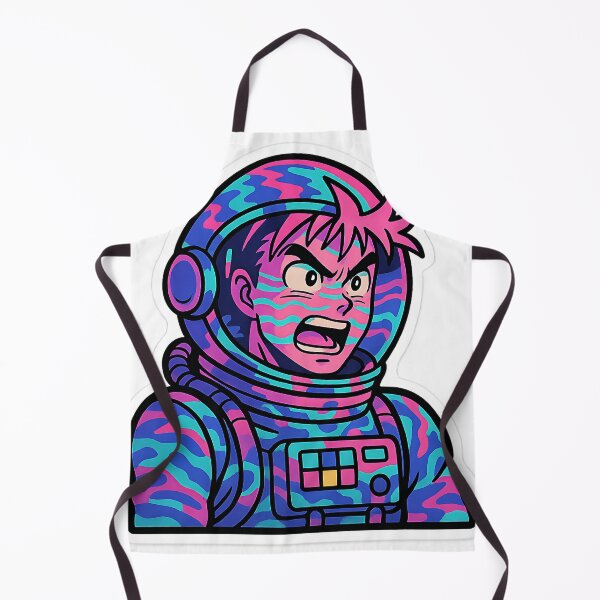 Artikelvorschau, Space Marine im Vaporwave-Stil entworfen und verkauft von Throwback Trends.