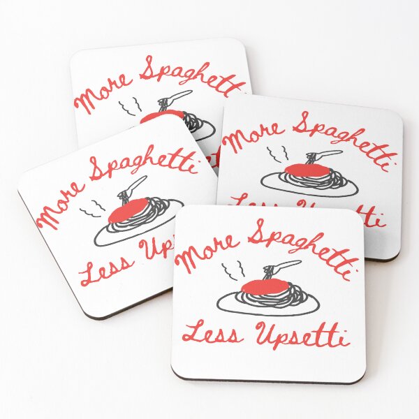 Item preview, More Spaghetti Less Upsetti designed and sold by Hey-Nice-Shirt.