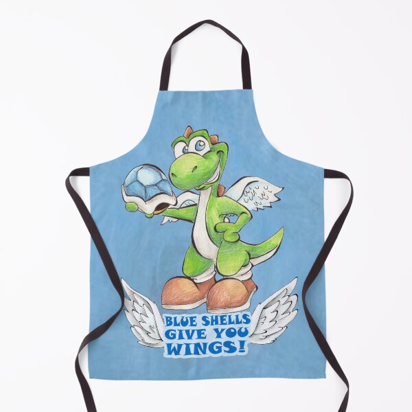 Item preview, Blue Shells give you Wings! designed and sold by Happy Bitey Snake.