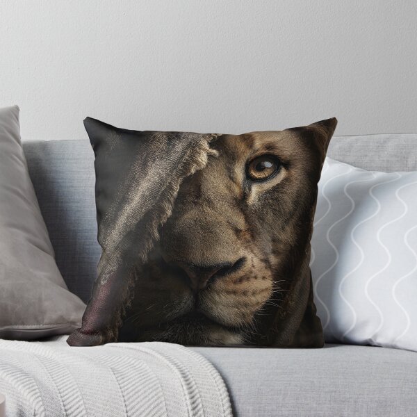 Item preview, Stunning lion draped in a weathered American flag print designed and sold by dcrc.