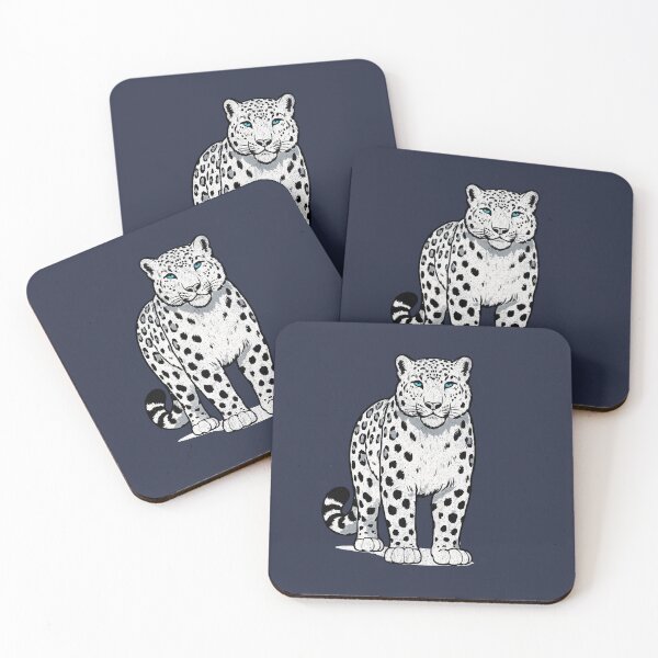 Item preview, Snow Leopard – Bold Wildlife Animal Design designed and sold by donwillisjrart.