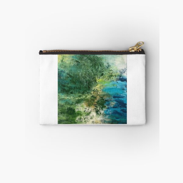 Item preview, Abstract riverside landscape designed and sold by RebeccaMaggsArt.