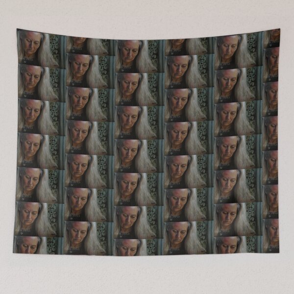 Item preview, A Small World Self Portrait by Avril Thomas designed and sold by AvrilThomasart.