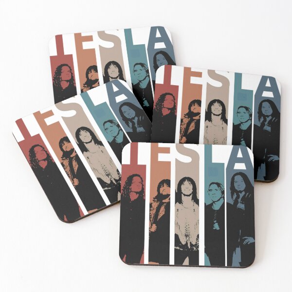 Item preview, Tesla Retro Style Band Tour 2025 For Classic Rock Fans, Gift For 80s Metal Lovers And Retro Band Poster Collectors designed and sold by haktanla.