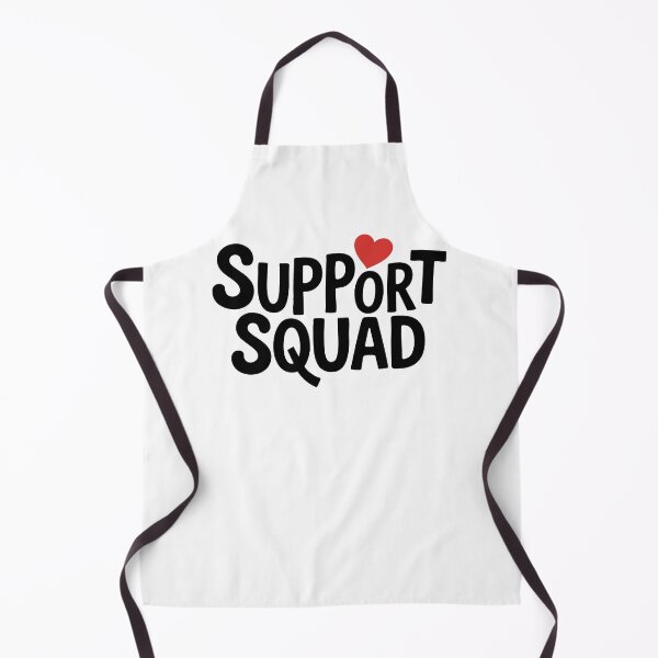 Item preview, Support Squad Cute Heart Support Team, Friend or Family designed and sold by GPODdesign.