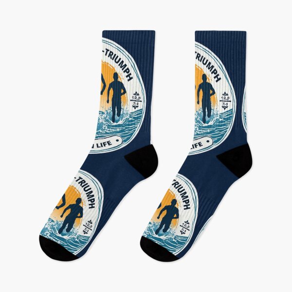 Item preview, Train – Race – Triumph | Triathlon Life Sticker designed and sold by Triathlongram.