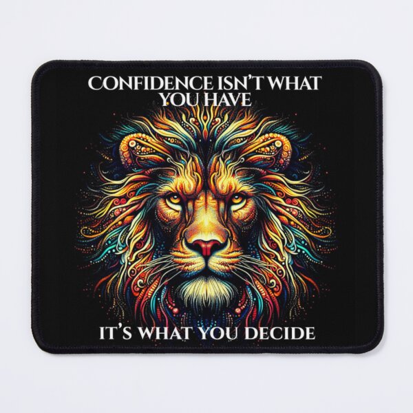 Item preview, Confidence Isn't What You Have - It's What You Decide. LGBTQ+ Gay Pride Graphic Design designed and sold by ItsAKinkThing.