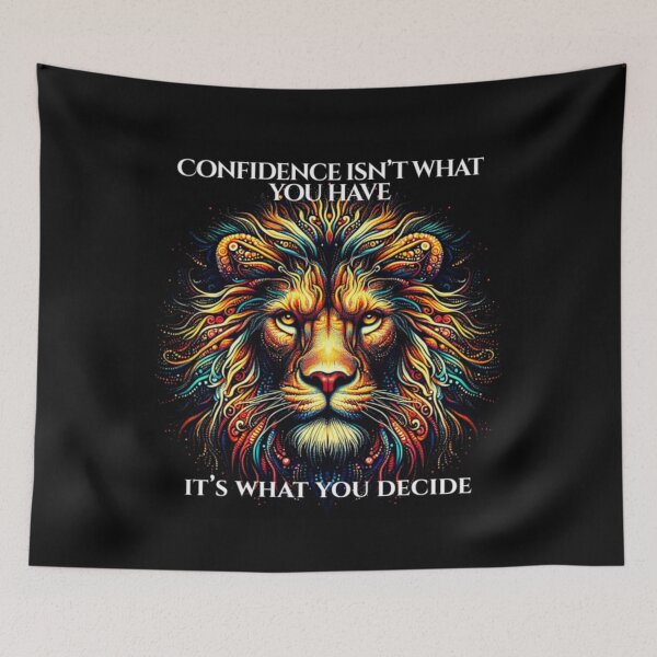 Item preview, Confidence Isn't What You Have - It's What You Decide. LGBTQ+ Gay Pride Graphic Design designed and sold by ItsAKinkThing.