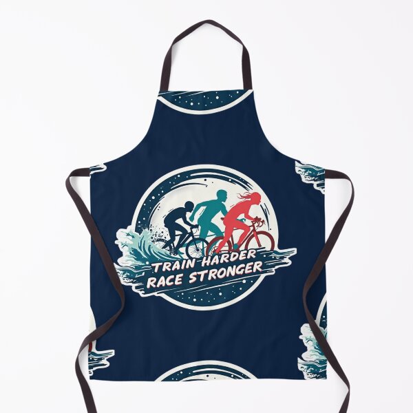 Item preview, Train Harder, Race Stronger – Triathlon Motivation Sticker designed and sold by Triathlongram.