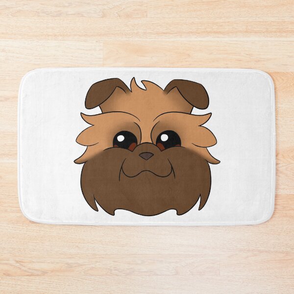 Item preview, Light Brown Affenpinscher Brown Ears Snout  designed and sold by OliRoseArt.