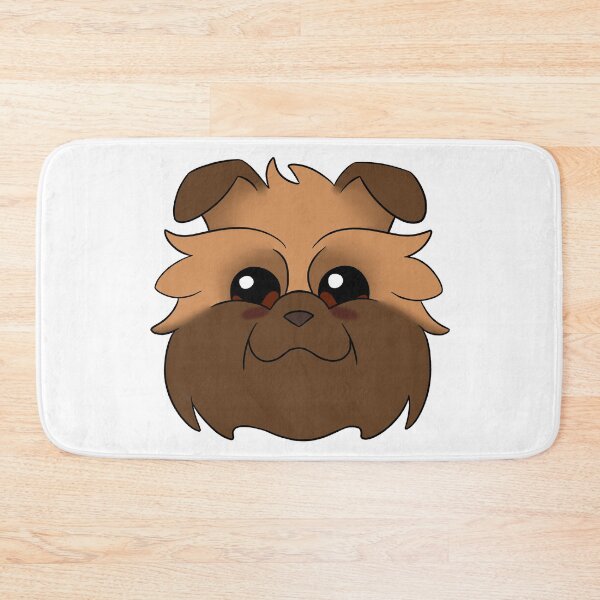 Item preview, Light Brown Affenpinscher Brown Ears Snout Tear Stains designed and sold by OliRoseArt.
