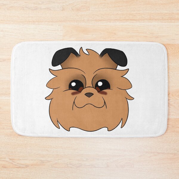 Item preview, Light Brown Affenpinscher Black Ears Tear Stains designed and sold by OliRoseArt.