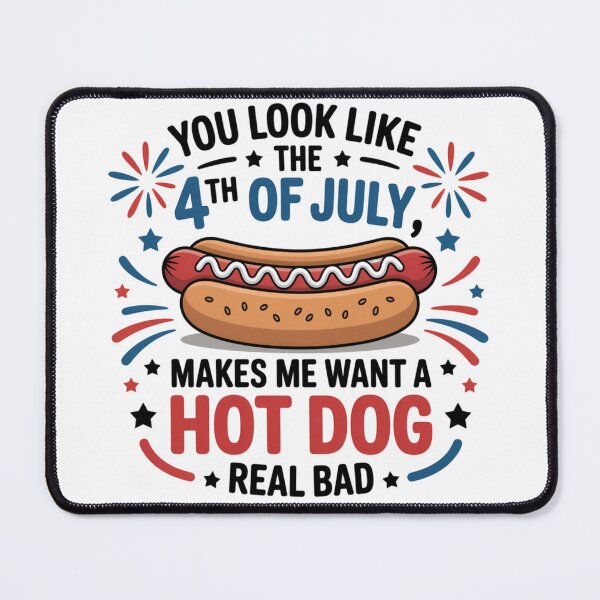 Item preview, You Look Like the 4th of July Funny Patriotic Shirt designed and sold by LizzyKeiko.