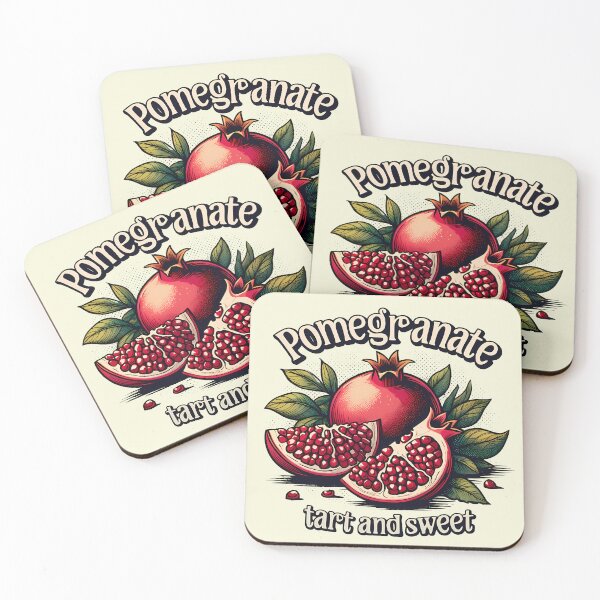 Item preview, Vintage Pomegranate designed and sold by Funny Vintage Stickers And T-Shirts.