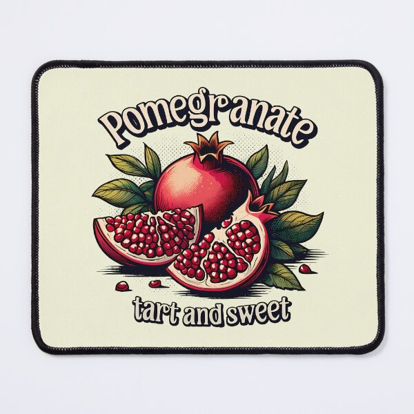 Item preview, Vintage Pomegranate designed and sold by Funny Vintage Stickers And T-Shirts.