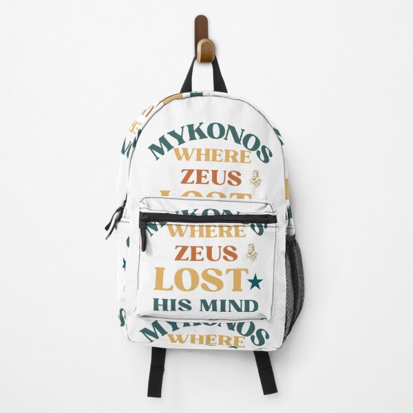 Item preview, Mykonos: Where Zeus Lost His Mind designed and sold by mythographiaart.