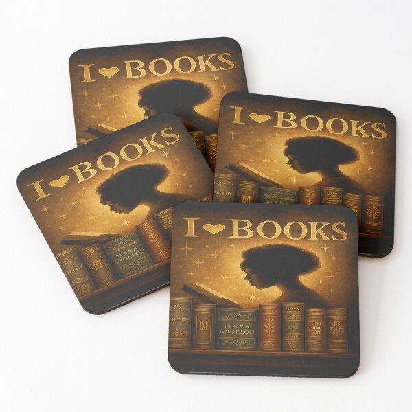Item preview, I Heart Books Beige and Brown designed and sold by Antuan Simmons.